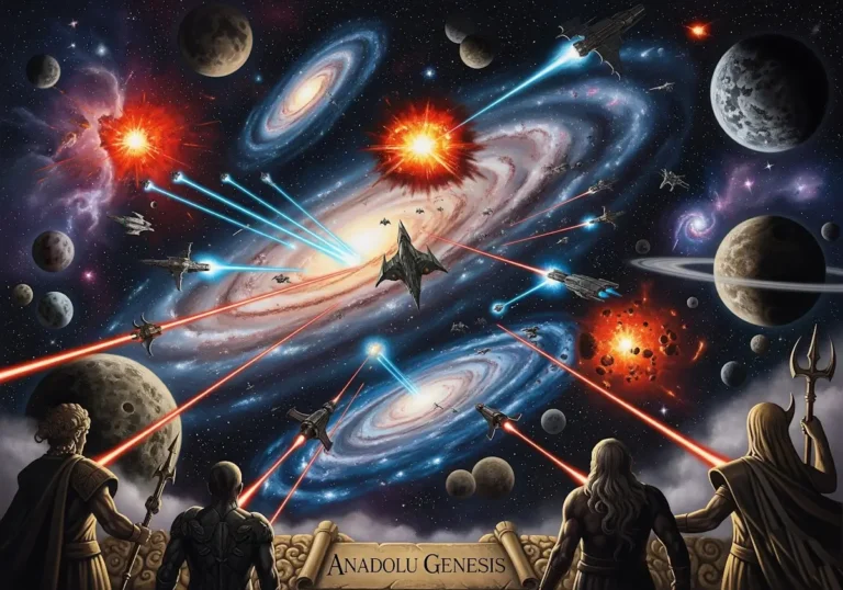 Kozmik savaş efsanelerinin galaktik geçmişimizi şekillendirdiği iddialarını inceleyin. Antik metinlerde yıldız savaşları, spiritüel dersler, modern UFO benzerlikleri ve eleştirel analizlerle dolu bu yazı, Star Wars'un gerçek iddiasını açığa çıkarıyor.