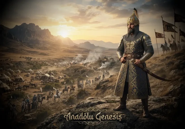 I. Kılıç Arslan'ın Birinci Haçlı Seferi sırasında Anadolu'da Selçuklu ordusuna liderlik ettiği tarihî sahne.