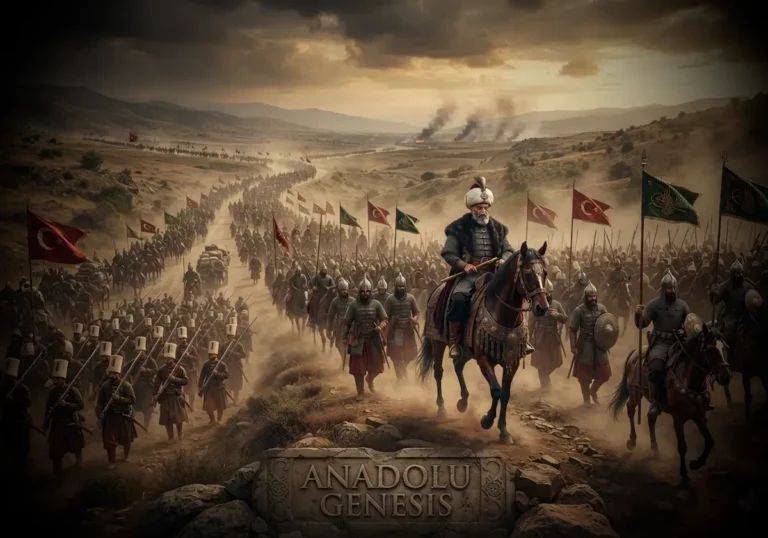 Kuyucu Murad Paşa'nın Celali İsyanlarını bastırmak için Anadolu'da Osmanlı ordusuna komuta ettiği tarihî sahnenin canlandırması.