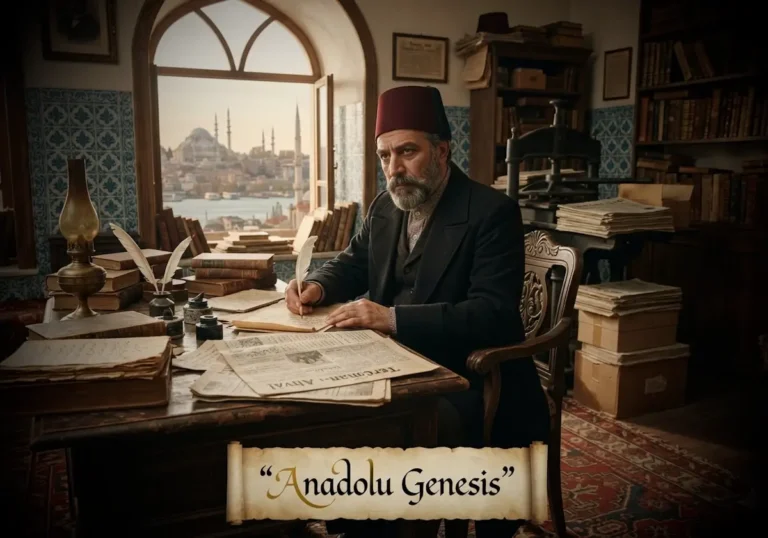 Şinasi, Tanzimat döneminde Osmanlı çalışma odasında gazete ve eserleriyle gösterilen tarihsel edebiyatçı portresi